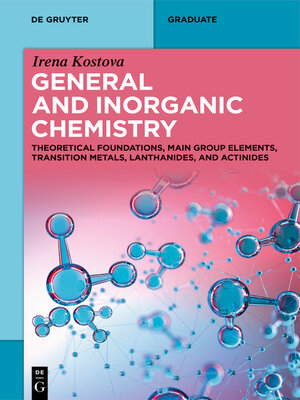 cover image of General and Inorganic Chemistry